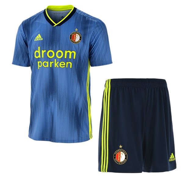 Trikot Feyenoord Rotterdam Auswarts Kinder 2019-20 Blau